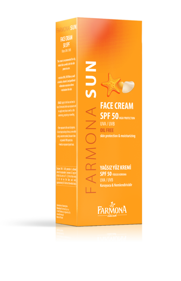 FARMONA SUN FACE CREAM SPF50 OIL FREE 50ML