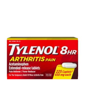 TYLENOL 8HR ARTHRITIS PAIN 24CAPLETS ACETAMINOPHEN 650MG ER