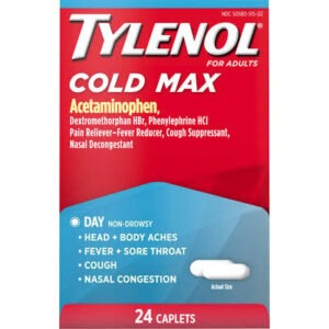 TYLENOL COLD MAX CAPLETS 24S
