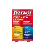 TYLENOL COLD+FLU SEVERE DAY NIGHT 24 CAPLETS