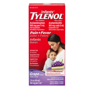 TYLENOL INFANT CHERRY SYRUP ACETAMINOPHEN 160MG/5ML 60ML