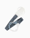 TWISTSHAKE PACIFIER CLIP 0+ PASTEL GREY 78296