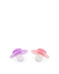 TWISTSHAKE 2X ORTHODONTIC PACIFIER PINK PURPLE 0-6
