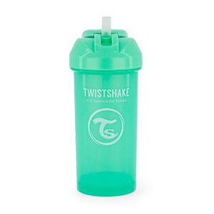 TWISTSHAKE STRAW CUP 360ML 6+M PASTEL GREEN