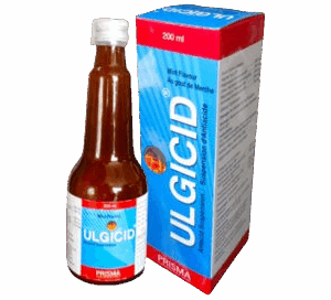 ULGICID ANTACID SUSP MINT 200ML