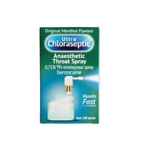 ULTRA CHLORASEPTIC ORIGINAL MENTHOL ANAESTHETIC THROAT SPRAY 15ML