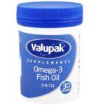 VALUPAK OMEGA-3 FISH OIL 30CAPS