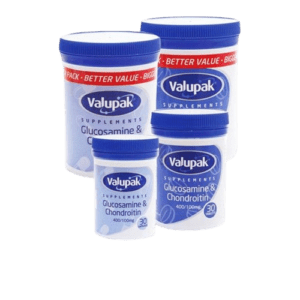 VALUPAK GLUCOSAMINE & CHONDROITIN 400/100MG 30TABLETS