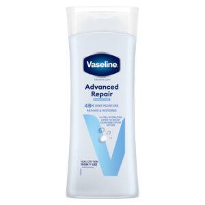 VASELINE INTENSIVE CARE ADVANCED REPAIR UNSCENTED BODY LOTION 400ML