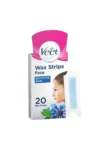 VEET EASY-GEL WAX STRIPS SENSITIVE SKIN FACE 20S