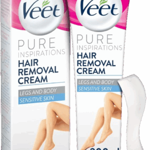 VEET PURE INSPIRATIONS HAIR REMOVAL CREAM LEGS BODY SENSITIVE 200ML