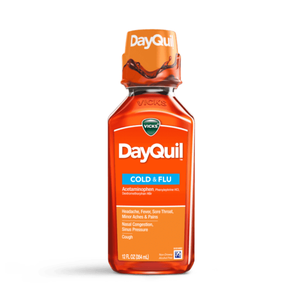 VICKS DAYQUIL COLD & FLU LIQUID 236ML