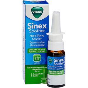 VICKS SINEX MICROMIST NASAL SPRAY SOLUTION OXYMETAZOLINE 15ML