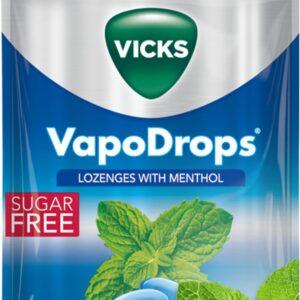 VICKS VAPODROPS MENTHOL LOZENGES 72G