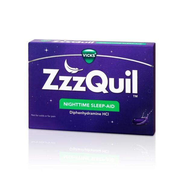 VICKS ZZZQUIL NIGHTTIME SLEEP-AID 24LIQUICAPS DIPHENHYDRAMINE