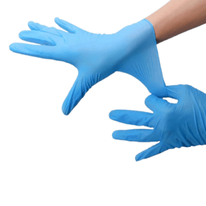 VINYL NITRILE BLEND GLOVES BLUE MEDIUM 100S VINYL/NITRILE