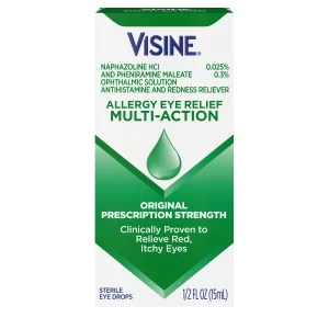 VISINE ALLERGY EYE RELIEF MULTI-ACTION DROPS 15MLS