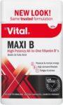 VITAL HEALTH MAXI B ENERGY & VITALITY 60TABLETS