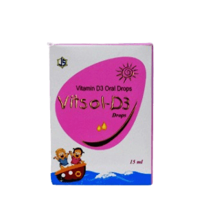 VITSOL-D3 DROPS VITAMIN D3 ORAL DROPS 15ML