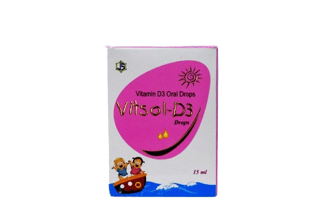 VITSOL-D3 DROPS VITAMIN D3 ORAL DROPS 15ML