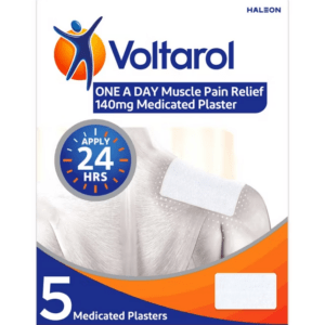 VOLTAROL 140MG MEDICATED PLASTER  DICLOFENAC SODIUM 5PLASTERS
