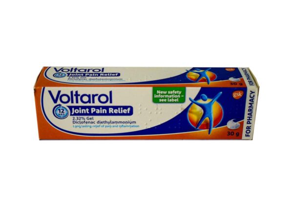 VOLTAROL 1.16% BACK & MUSCLE PAIN RELIEF GEL 30G