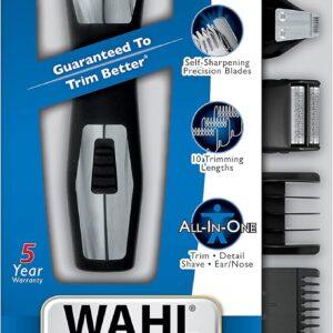 WAHL GROOMSMAN PRO 4 GROOMING HEADS DELUXE RECHARGEABLE KIT