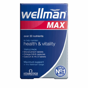 WELLMAN MAX TRIPLE PACK 84TABS/CAPS