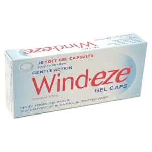 WINDEZE GEL SOFT GEL 20CAPS SIMETHICONE