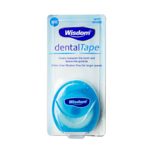 WISDOM FLOSS TAPE MINT WAXED 50M