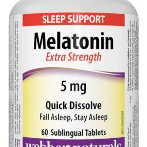 WN MELATONIN 5MG TR SLEEP SUPPORT 60TABS
