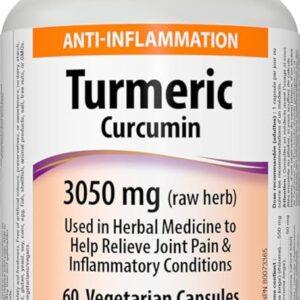 WN TURMERIC CURCUMIN 3050MG RAW HERB ANTI-INFLAMMATION VEG 60CAPS
