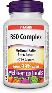 WN VITAMIN B50 COMPLEX ENERGY SUPPORT 80CAPS