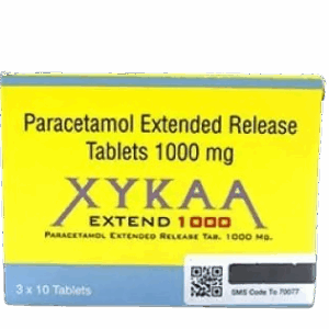 XYKAA (PARACETAMOL) XR 1000MG TABLETS 30S
