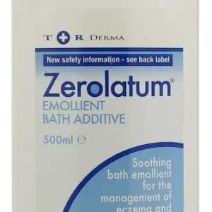 ZEROLATUM EMOLLIENT BATH ADDITIVE 500ML SOOTHING 500ML