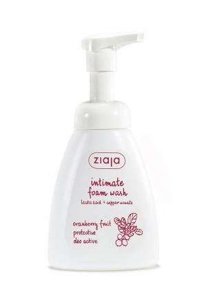 ZIAJA INTIMATE FOAM WASH LACTIC ACID COPPER CRANBERRY 250ML