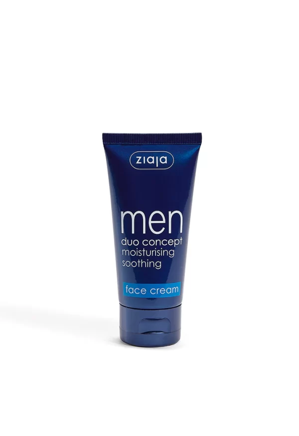 ZIAJA MEN DUO CONCEPT MOISTURISING FACE CREAM SPF 6 50ML
