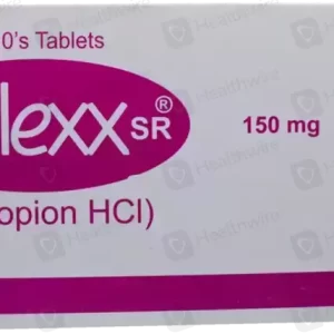 ZYLEXX SR 150MG BUPROPION 20TABLETS
