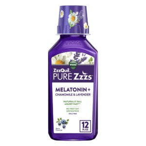 ZZZQUIL PURE ZZZS MELATONIN 2MG FAST ACTING LIQUID 236ML