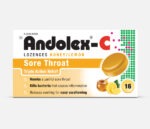 ANDOLEX-C HONEY LEMON SORE THROAT 16S
