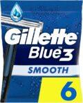 GILLETTE BLUE 3 SMOOTH 40DEGREES PIVOT 6S