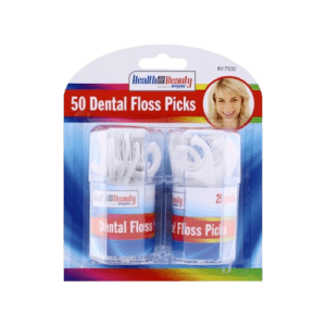 HEALTH & BEAUTY 50 DENTAL FLOSS PICKS